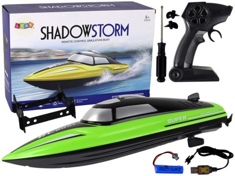 Motorówka Zdalnie Sterowana R/C 2,4G 20-25km/h Zielona Motorówka Zdalnie Sterowana R/C 2,4G 20-25km/h Zielona