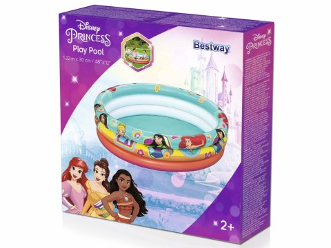 Bestway Dmuchany basen Disney Princess Brodzik dla dzieci 122x30cm 91099 Bestway Dmuchany basen Disney Princess Brodzik dla dzieci 122x30cm 91099