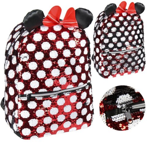 Disney Myszka Minnie PLECAK Uroczy Stylowy Cekinowy 40 cm AP0007 Disney Myszka Minnie PLECAK Uroczy Stylowy Cekinowy 40 cm AP0007