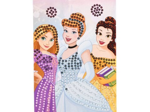 Disney Princess Księżniczki Kreatywna Wyklejanka diamencikowa ZA5130 Disney Princess Księżniczki Kreatywna Wyklejanka diamencikowa ZA5130