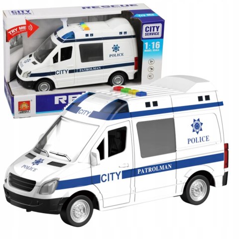 Auto radiowóz Policja otwierane drzwi 1:16 WY590BP Auto radiowóz Policja otwierane drzwi 1:16 WY590BP