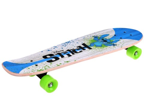 Drewniana deskorolka dla dzieci Disney STITCH do 50 kg SP0843 Drewniana deskorolka dla dzieci Disney STITCH do 50 kg SP0843