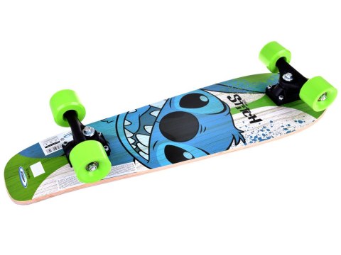 Drewniana deskorolka dla dzieci Disney STITCH do 50 kg SP0843 Drewniana deskorolka dla dzieci Disney STITCH do 50 kg SP0843