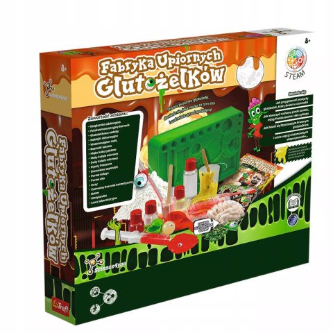 Fabryka Upiornych Glutożelków eksperymenty 8+ Trefl Science4you 61965 Fabryka Upiornych Glutożelków eksperymenty 8+ Trefl Science4you 61965