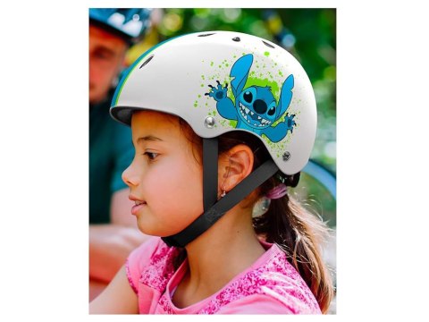 Regulowany kask M dla dzieci na rower hulajnogę rolki Disney Stitch SP0844 Regulowany kask M dla dzieci na rower hulajnogę rolki Disney Stitch SP0844