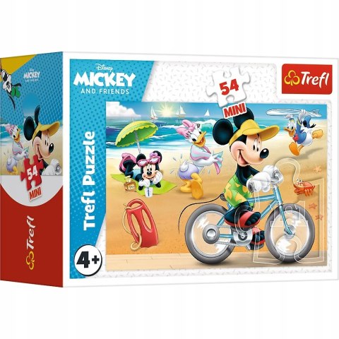 Puzzle 54 mini Mickey i przyjaciele 54 elementy Trefl 19712 Puzzle 54 mini Mickey i przyjaciele 54 elementy Trefl 19712