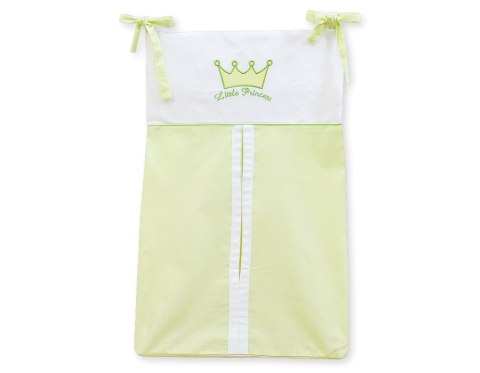 Przybornik- Torba na pampersy- Little Prince/Princess zielone Przybornik- Torba na pampersy- Little Prince/Princess zielone