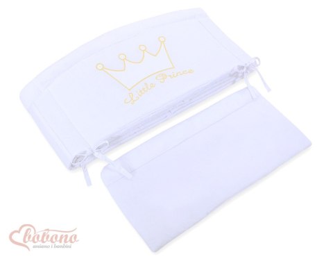 Ochraniacz uniwersalny XXL- Little Prince/Princess białe Ochraniacz uniwersalny XXL- Little Prince/Princess białe