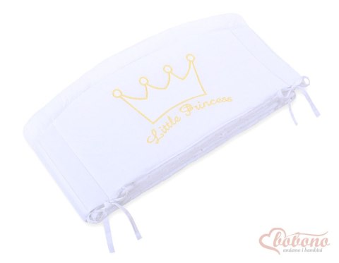 Ochraniacz uniwersalny XXL- Little Prince/Princess białe Ochraniacz uniwersalny XXL- Little Prince/Princess białe