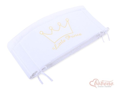 Ochraniacz uniwersalny XXL- Little Prince/Princess białe Ochraniacz uniwersalny XXL- Little Prince/Princess białe