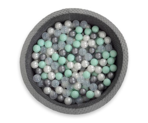 Plastikowe piłeczki do suchego basenu 50szt. - jasna mięta Plastikowe piłeczki do suchego basenu 50szt. - jasna mięta
