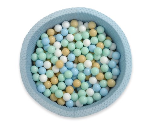 Plastikowe piłeczki do suchego basenu 50szt. - jasna mięta Plastikowe piłeczki do suchego basenu 50szt. - jasna mięta