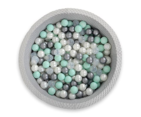 Plastikowe piłeczki do suchego basenu 50szt. - jasna mięta Plastikowe piłeczki do suchego basenu 50szt. - jasna mięta