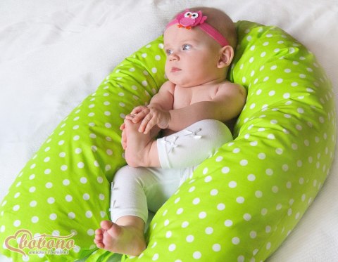 Poduszka ciążowa Longer dla kobiet w ciąży do spania + zdejmowana poszewka - Miś przytulanka zielony Poduszka ciążowa Longer dla kobiet w ciąży do spania + zdejmowana poszewka - Miś przytulanka zielony