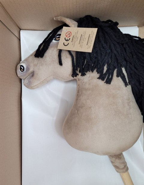 Hobby Horse Duży koń na kiju Premium - bułany A3 Hobby Horse Duży koń na kiju Premium - bułany A3