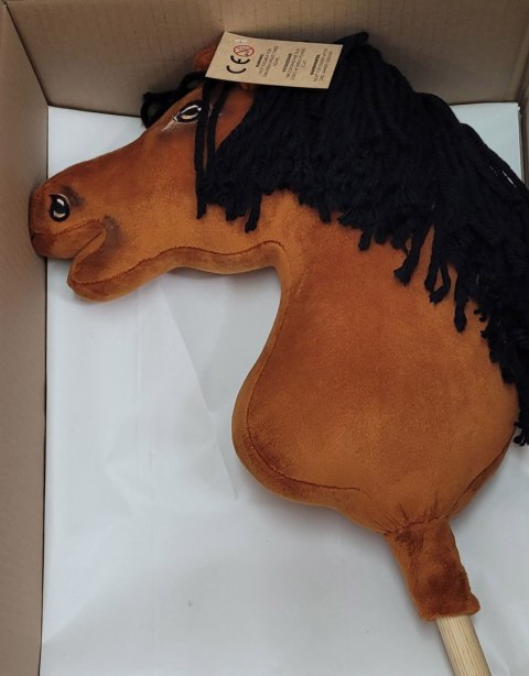 Hobby Horse Duży koń na kiju Premium - jasnogniady A3 Hobby Horse Duży koń na kiju Premium - jasnogniady A3