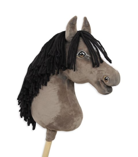 Hobby Horse Duży koń na kiju Premium - myszaty A3 Hobby Horse Duży koń na kiju Premium - myszaty A3