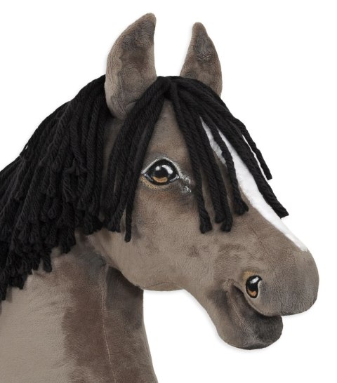 Hobby Horse Duży koń na kiju Premium - myszaty A3 Hobby Horse Duży koń na kiju Premium - myszaty A3