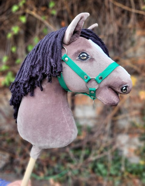 Hobby Horse Duży koń na kiju Premium - myszaty A3 Hobby Horse Duży koń na kiju Premium - myszaty A3