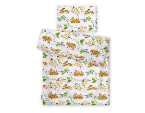 Komplet pościeli dla dzieci z wypełnieniem 135x100 cm - w lesie Komplet pościeli dla dzieci z wypełnieniem 135x100 cm - w lesie