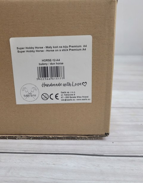 Hobby Horse Mały koń na kiju Premium - bułany A4 Hobby Horse Mały koń na kiju Premium - bułany A4