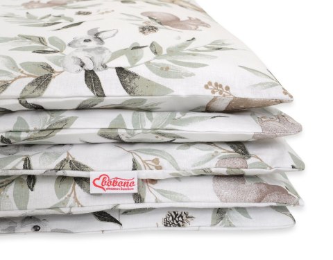 Pościel dla dzieci 2-częściowa bawełniana 135x100 cm - woodland olive Pościel dla dzieci 2-częściowa bawełniana 135x100 cm - woodland olive