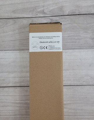 Belka do przeszkody do skakania na Hobby Horse - żółta - 120 cm