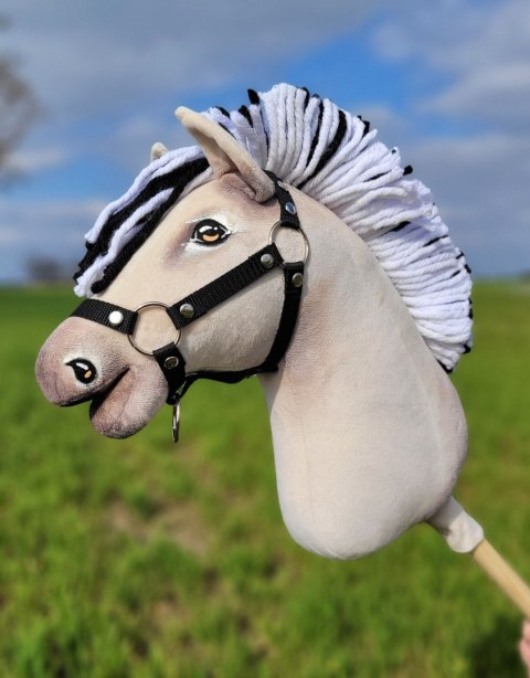 Hobby Horse Duży koń na kiju Premium - fiord koń fiordzki A3 Hobby Horse Duży koń na kiju Premium - fiord koń fiordzki A3