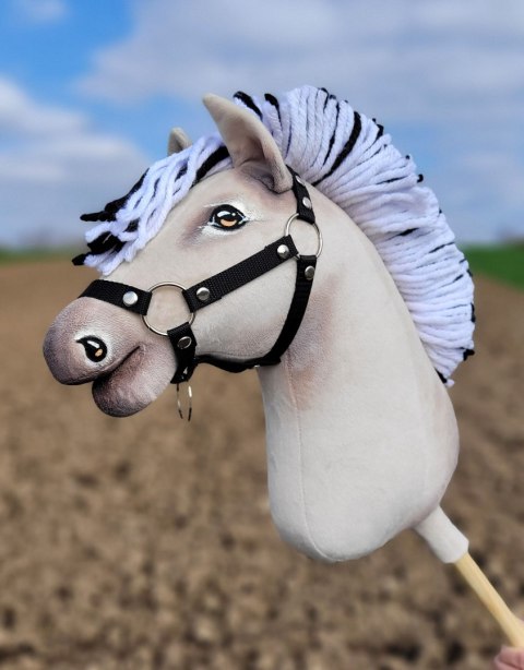Hobby Horse Duży koń na kiju Premium - fiord koń fiordzki A3 Hobby Horse Duży koń na kiju Premium - fiord koń fiordzki A3