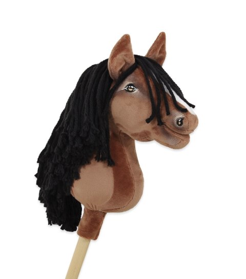 Hobby Horse Mały koń na kiju Premium - gniady A4 Hobby Horse Mały koń na kiju Premium - gniady A4