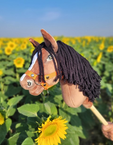 Hobby Horse Mały koń na kiju Premium - gniady A4 Hobby Horse Mały koń na kiju Premium - gniady A4