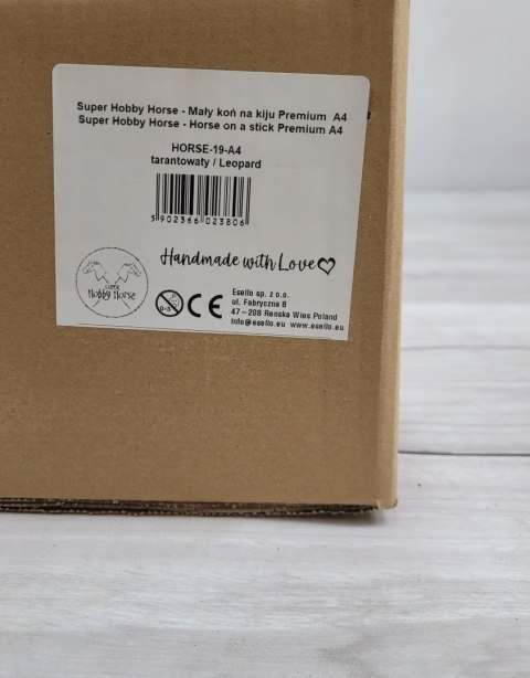 Hobby Horse Mały koń na kiju Premium - tarantowaty A4 Hobby Horse Mały koń na kiju Premium - tarantowaty A4