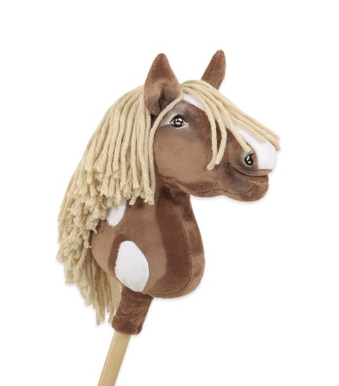 Hobby Horse Mały koń na kiju Premium - western III gniady z jasną grzywą A4 Hobby Horse Mały koń na kiju Premium - western III gniady z jasną grzywą A4