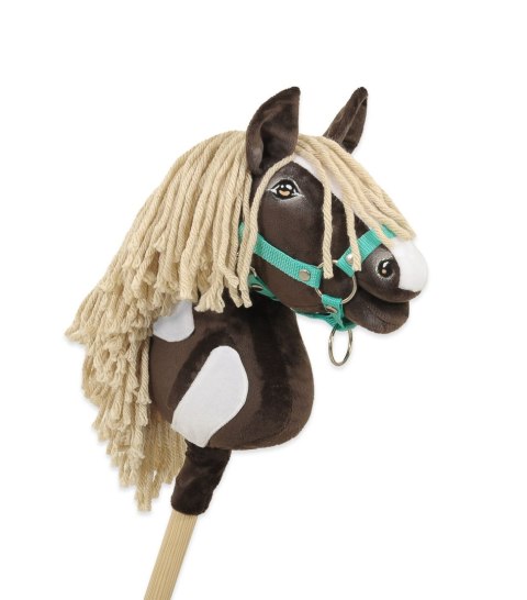 Hobby Horse Mały koń na kiju Premium - western IV ciemnogniady z jasną grzywą A4 Hobby Horse Mały koń na kiju Premium - western IV ciemnogniady z jasną grzywą A4