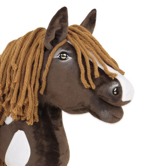 Hobby Horse Mały koń na kiju Premium - western ciemnogniady z ciemną grzywą A4 Hobby Horse Mały koń na kiju Premium - western ciemnogniady z ciemną grzywą A4