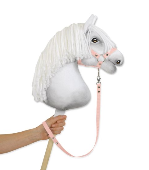 Uwiąz dla Hobby Horse z taśmy - pudrowy róż Uwiąz dla Hobby Horse z taśmy - pudrowy róż