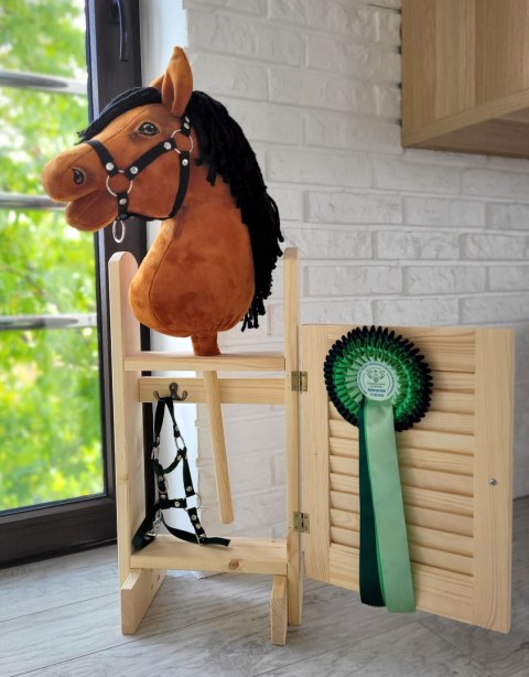 Duża pojedyncza stajnia Hobby Horse z drzwiczkami Duża pojedyncza stajnia Hobby Horse z drzwiczkami