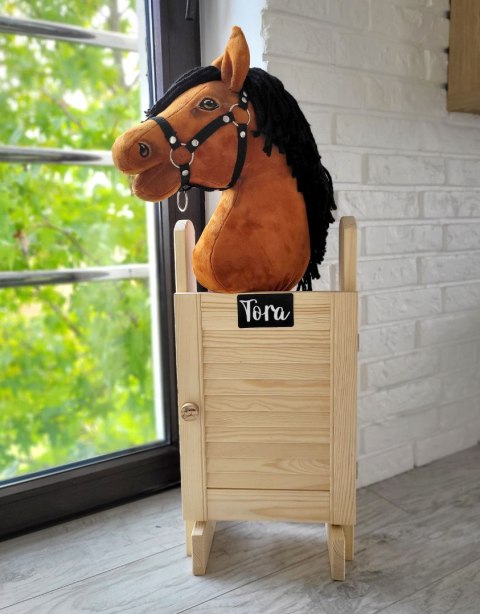 Duża pojedyncza stajnia Hobby Horse z drzwiczkami Duża pojedyncza stajnia Hobby Horse z drzwiczkami