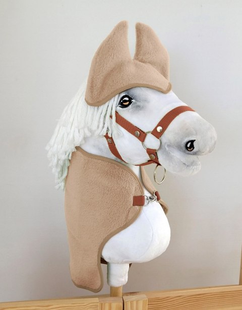 Zestaw dla Hobby Horse A4: derka + nauszniki - camel Zestaw dla Hobby Horse A4: derka + nauszniki - camel
