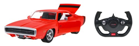 1970 Dodge Charger RT czerwony RASTAR model 1:16 Zdalnie sterowane auto + Pilot 1970 Dodge Charger RT czerwony RASTAR model 1:16 Zdalnie sterowane auto + Pilot