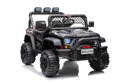 Autko terenowe Geoland Power dla 2 dzieci Czarny + Pilot + Silniki 2x200W + Bagażnik + Radio MP3 + LED Autko terenowe Geoland Power dla 2 dzieci Czarny + Pilot + Silniki 2x200W + Bagażnik + Radio MP3 + LED