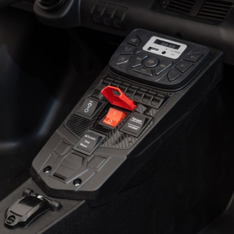 Auto Lamborghini Aventador SV na akumulator dla 2 dzieci Szary + Pilot 2,4 GHz + Pianka EVA + Audio LED Auto Lamborghini Aventador SV na akumulator dla 2 dzieci Szary + Pilot 2,4 GHz + Pianka EVA + Audio LED