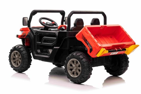 Auto Pick-Up Speed 900 dla dzieci Czerwony + Napęd 4x4 + Ruchomy kiper + Bagażnik + Pilot + Łopatka + Audio LED Auto Pick-Up Speed 900 dla dzieci Czerwony + Napęd 4x4 + Ruchomy kiper + Bagażnik + Pilot + Łopatka + Audio LED