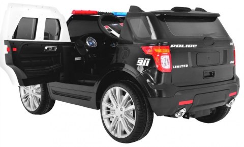 Auto SUV Police na akumulator dla dzieci + Syreny + Światła + Megafon + Pilot + Wolny Start + EVA + Naklejki Auto SUV Police na akumulator dla dzieci + Syreny + Światła + Megafon + Pilot + Wolny Start + EVA + Naklejki