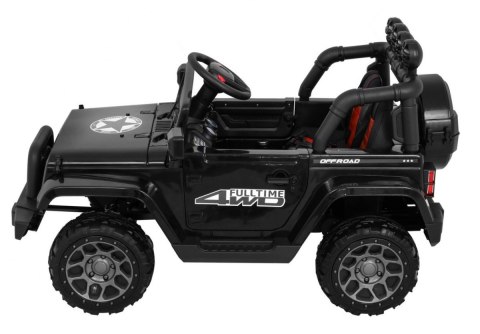 Auto Terenowe Full Time 4WD dla dzieci Czarny + Napęd 4x4 + Pilot + Audio LED + Schowek Auto Terenowe Full Time 4WD dla dzieci Czarny + Napęd 4x4 + Pilot + Audio LED + Schowek