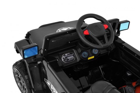 Auto Terenowe Full Time 4WD dla dzieci Czarny + Napęd 4x4 + Pilot + Audio LED + Schowek Auto Terenowe Full Time 4WD dla dzieci Czarny + Napęd 4x4 + Pilot + Audio LED + Schowek