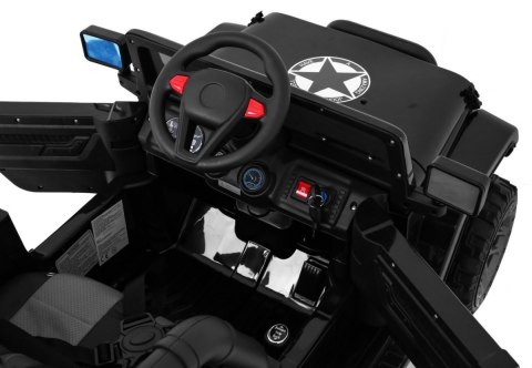 Auto Terenowe Full Time 4WD dla dzieci Czarny + Napęd 4x4 + Pilot + Audio LED + Schowek Auto Terenowe Full Time 4WD dla dzieci Czarny + Napęd 4x4 + Pilot + Audio LED + Schowek