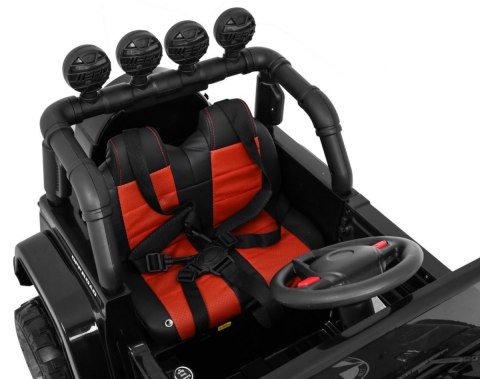 Auto Terenowe Full Time 4WD dla dzieci Czarny + Napęd 4x4 + Pilot + Audio LED + Schowek Auto Terenowe Full Time 4WD dla dzieci Czarny + Napęd 4x4 + Pilot + Audio LED + Schowek