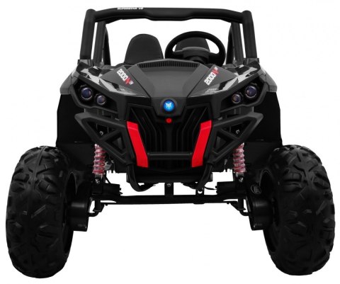 Buggy SuperStar dla dzieci Czarny + MP4 + Napęd 4x4 + Pilot + Bagażnik + LED + Blokada drzwi Buggy SuperStar dla dzieci Czarny + MP4 + Napęd 4x4 + Pilot + Bagażnik + LED + Blokada drzwi