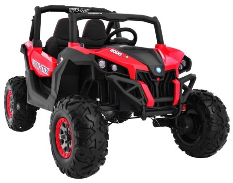 Buggy SuperStar dla dzieci Czerwony + Napęd 4x4 + Pilot + Bagażnik + MP3 LED + Blokada drzwi Buggy SuperStar dla dzieci Czerwony + Napęd 4x4 + Pilot + Bagażnik + MP3 LED + Blokada drzwi